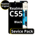 LCD Realme C55 - 4130438 Black  Service Pack