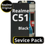 LCD Realme C51 - 621029000053 Black  Service Pack