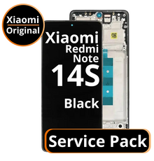 LCD Xiaomi Redmi Note 14S - 56000300N6R00 Black  Service Pack