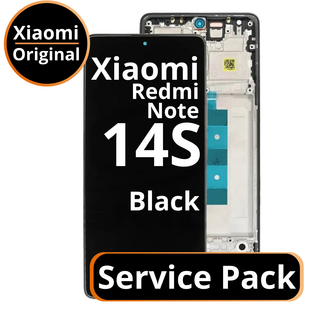 LCD Xiaomi Redmi Note 14S - 56000300N6R00 Black  Service Pack