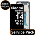 LCD Xiaomi Redmi Note 14 Pro 5G - 56002300O1600 / 5600230001600 Black  Service Pack