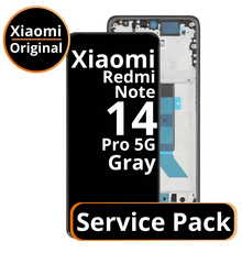 LCD Xiaomi Redmi Note 14 Pro 5G - 56002300O1600 / 5600230001600 Black  Service Pack