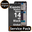 LCD Xiaomi Redmi Note 14 4G - 560001000O700 / 5600009000O7E00 Black Global  Service Pack