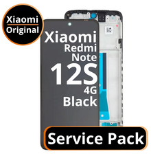LCD Xiaomi Redmi Note 12S 4G - 560001K7SR00 Black  Service Pack