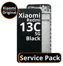 LCD Xiaomi Redmi 13C 5G - 5600120C3V00 Black  Service Pack