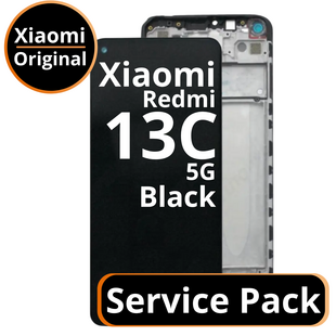 LCD Xiaomi Redmi 13C 5G - 5600120C3V00 Black  Service Pack
