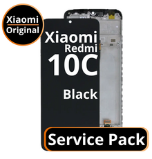 LCD Xiaomi Redmi 10C - 560001C3QA00 Black  Service Pack