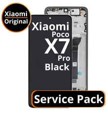 LCD Xiaomi Poco X7 Pro - 56000300O1000 Black  Service Pack
