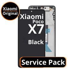 LCD Xiaomi Poco X7 - 5600010O16P00 Black  Service Pack
