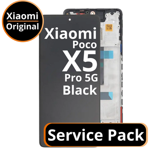 LCD Xiaomi Poco X5 Pro 5G - 5600010M2000 Black  Service Pack