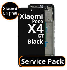 LCD Xiaomi Poco X4 GT - 5600010L1600 Black  Service Pack