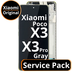 LCD Xiaomi Poco X3 / X3 NFC / X3 Pro - 560003J20S00 Gray Service Pack