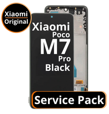 LCD Xiaomi Poco M7 Pro - 56000140O17P00 Black  Service Pack