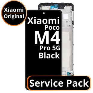 LCD Xiaomi Poco M4 Pro 5G - 560001K16A00 Black  Service Pack