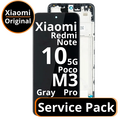 LCD Xiaomi Redmi Note 10 5G / Poco M3 Pro - 5600020K1900 / 5600060K1900 Gray  Service Pack