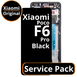 LCD Xiaomi Poco F6 Pro - 56000160N1100 Black  Service Pack