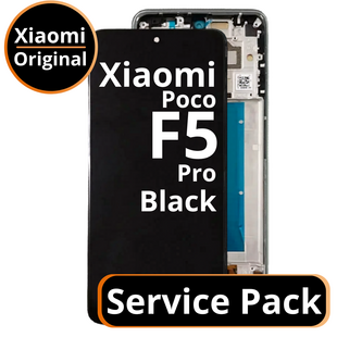 LCD Xiaomi Poco F5 Pro - 560001M11A00 Black  Service Pack