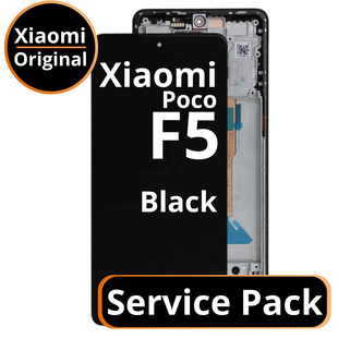 LCD Xiaomi Poco F5 - 560001M16T00 Black  Service Pack