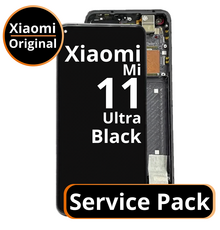 LCD Xiaomi Mi 11 Ultra - 56000300K100 / 56000300K110 Black Service Pack