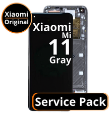 LCD Xiaomi Mi 11- 5600140K2B00 / 56000800K200 Gray Service Pack