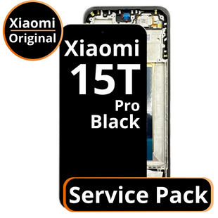 LCD Xiaomi 15T Pro  - 5600040O12U00 Black Service Pack