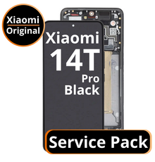 LCD Xiaomi 14T Pro - 56001500N1200 Black Service Pack