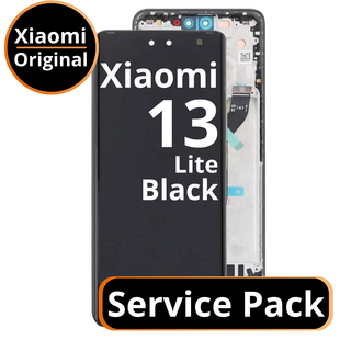 LCD Xiaomi 13 Lite - 5600030L9S00 Black Service Pack