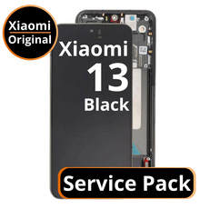 LCD Xiaomi 13 - 56000300M300 Black Service Pack