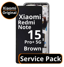 LCD Xiaomi Redmi Note 15 Pro Plus 5G 5600250P16U00 Mocha Brown - Service Pack