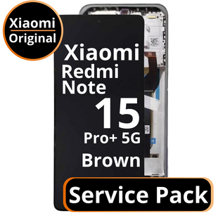 LCD Xiaomi Redmi Note 15 Pro Plus 5G 5600250P16U00 Mocha Brown - Service Pack