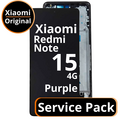 LCD Xiaomi Redmi Note 15 4G 560004000P700 Purple - Service Pack