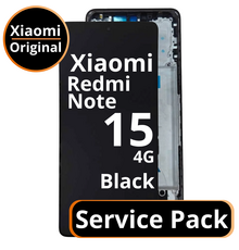 LCD Xiaomi Redmi Note 15 4G 560006000P700 Black - Service Pack