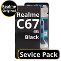 LCD Realme C67 4G - 621029000120 Black  Service Pack