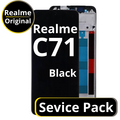 LCD Realme C71 - 621029000120 Black  Service Pack
