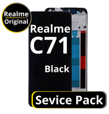 LCD Realme C71 - 621029000120 Black  Service Pack
