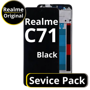 LCD Realme C71 - 621029000120 Black  Service Pack