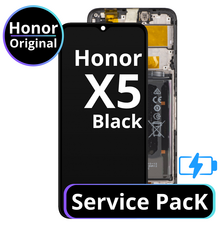LCD Honor X5 With Battery - 0235AENL Black  Service Pack
