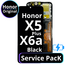 LCD Honor X5 Plus / X6a With Battery - 0235AGLR Black  Service Pack