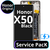 LCD Honor X50 With Battery - 0235AGJG Black  Service Pack