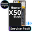 LCD Honor X50 With Battery - 0235AGJG Black  Service Pack