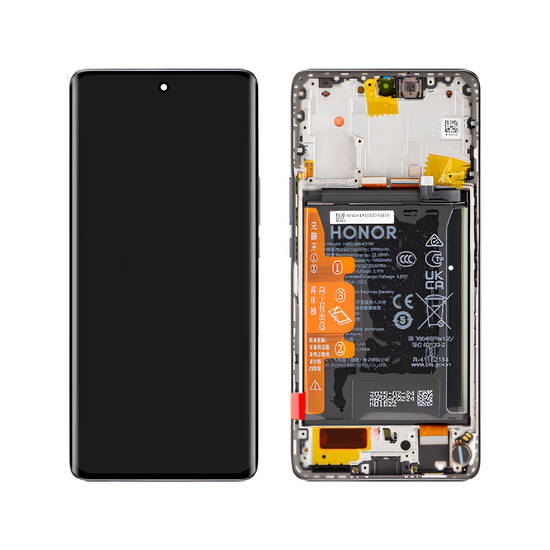 LCD Honor X50 With Battery - 0235AGJG Black  Service Pack