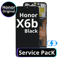 LCD Honor X6b With Battery - 0235AKES / 0235AMFG Black  Service Pack