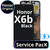 LCD Honor X6b With Battery - 0235AKES / 0235AMFG Black  Service Pack