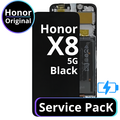LCD Honor X8 5G With Battery - 0235ADAK Black  Service Pack