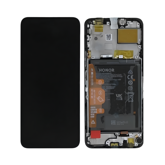 LCD Honor X8 5G With Battery - 0235ADAK Black  Service Pack