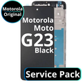 LCD Motorola Moto G23 - 5D68C22092 / 5D68C22092RR Black  Service Pack