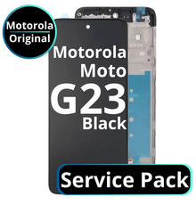 LCD Motorola Moto G23 - 5D68C22092 / 5D68C22092RR Black  Service Pack