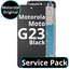 LCD Motorola Moto G23 - 5D68C22092 / 5D68C22092RR Black  Service Pack