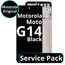 LCD Motorola Moto G14 - 5D68C23075 Black  Service Pack