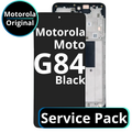 LCD Motorola Moto G84 - 5D68C23231 Black  Service Pack